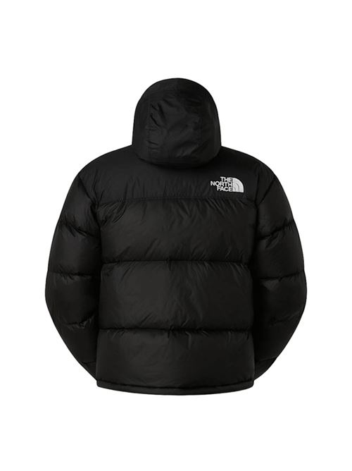 Giaccone da uomo in piuma d'oca, trapuntato , cappuccio ripiegabile, colore  black. THE NORTH FACE | NF0A3C8DGOE1